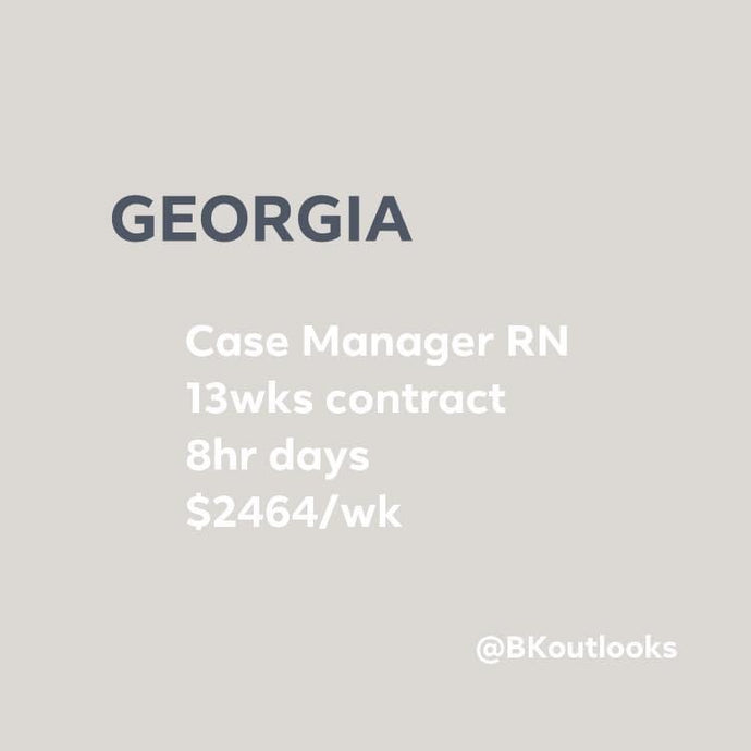 Georgia - Travel Nurse (Case Manager RN)