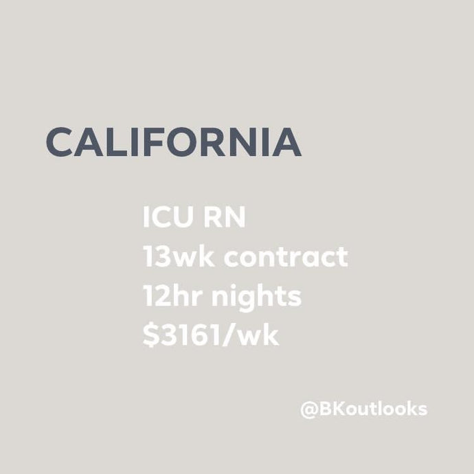 California - Travel Nurse (ICU, Intensive Care Unit)