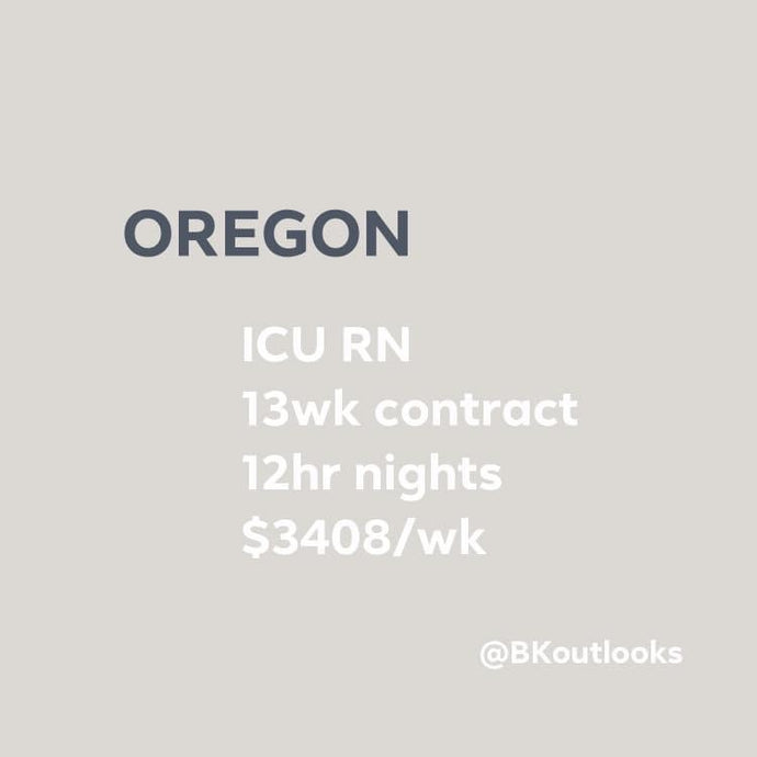 Oregon - Travel Nurse (ICU RN)