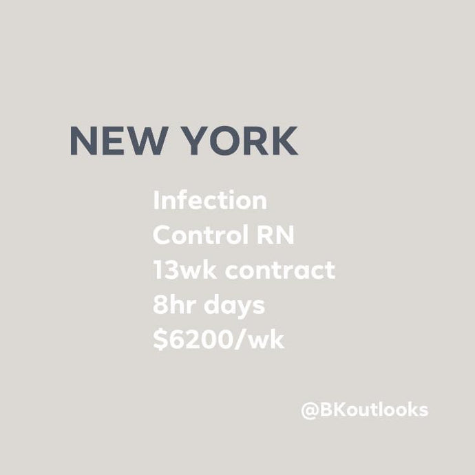 New York - Local Contract (Infection Control RN)