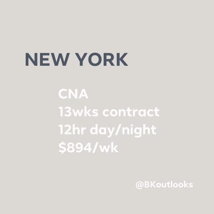 New York - Travel Nurse (CNA)