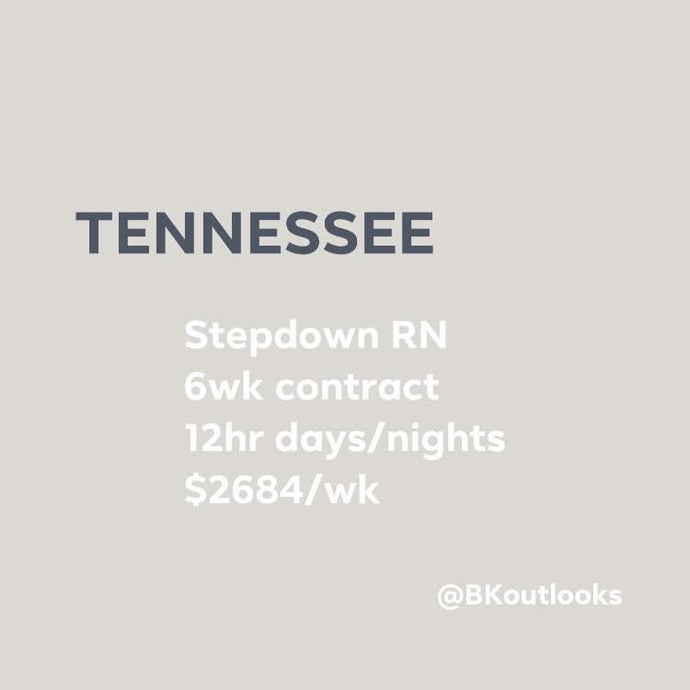 Tennessee - Travel Nurse (Stepdown RN)
