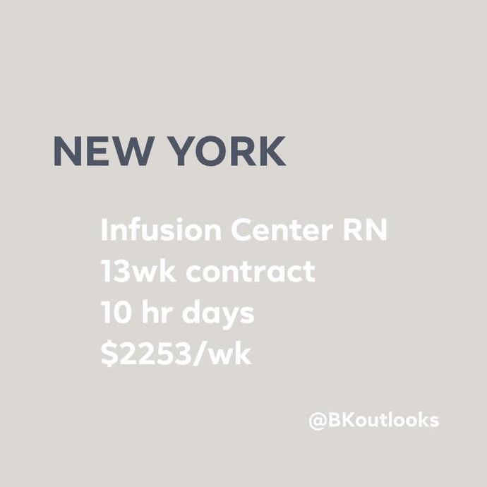 New York - Travel Nurse (Infusion Center RN)