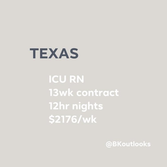 Texas - Travel Nurse (ICU RN)