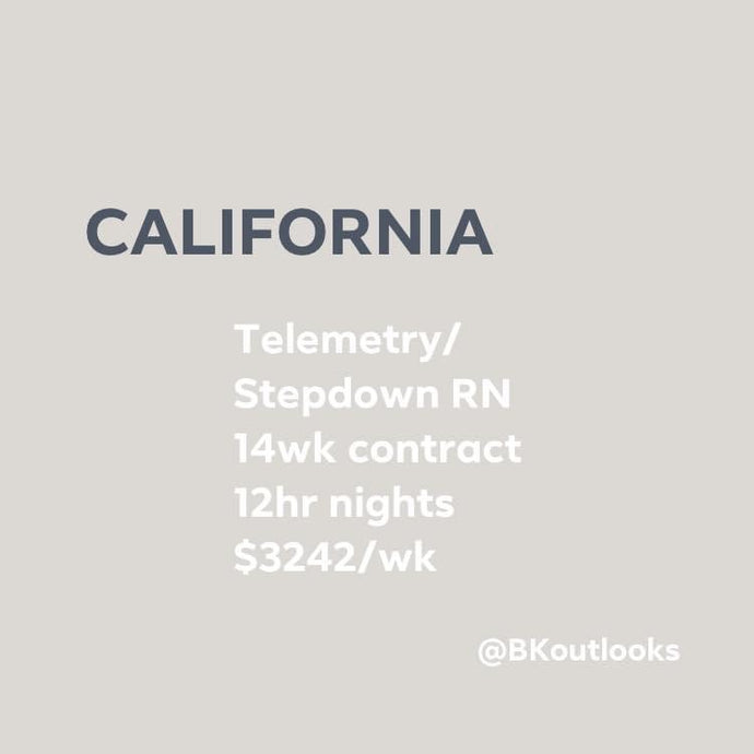 California - Travel Nurse (Telemetry RN)
