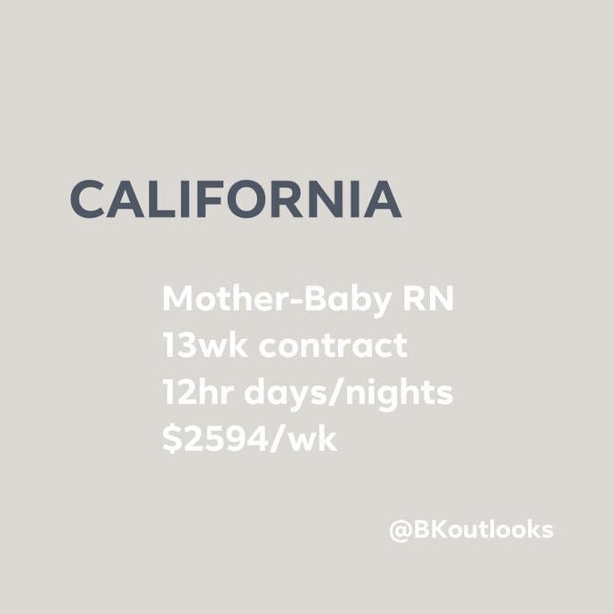 California - Travel Nurse (Labor & Delivery, Mother-Baby RN)