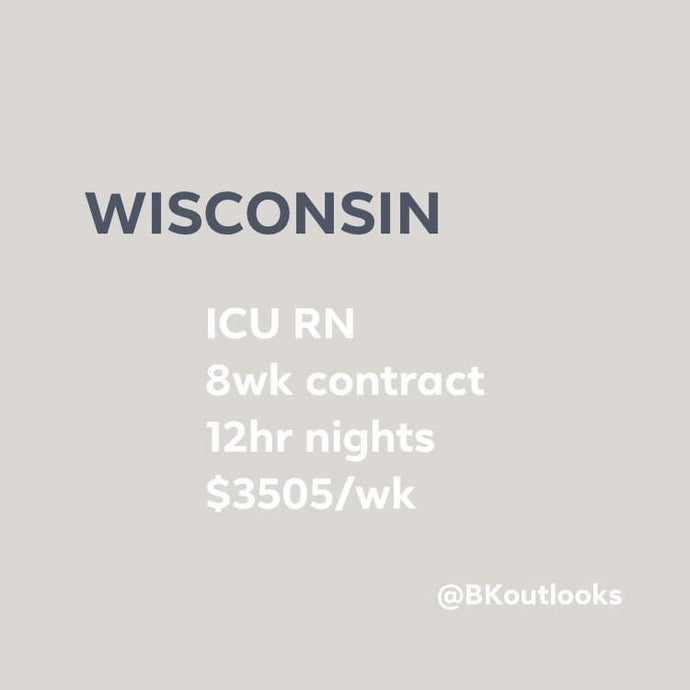 Wisconsin - Travel Nurse (ICU)