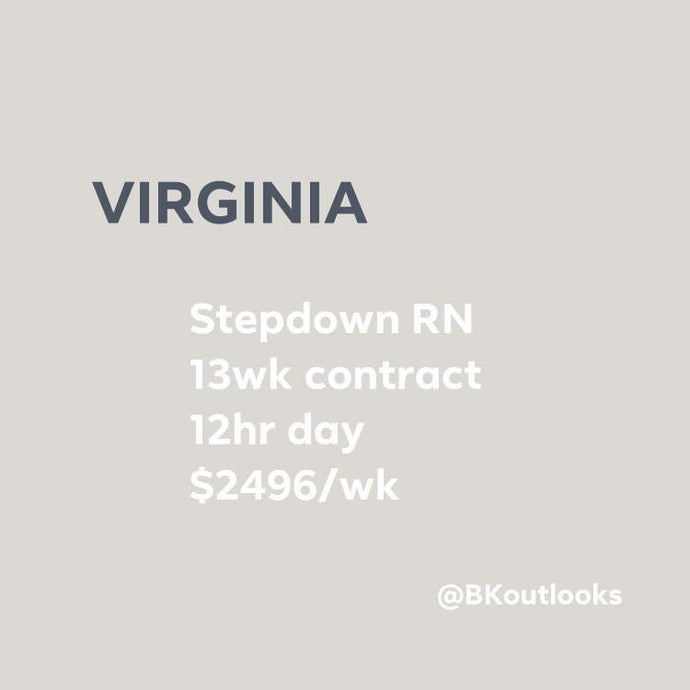 Virginia - Travel Nurse (Stepdown RN)