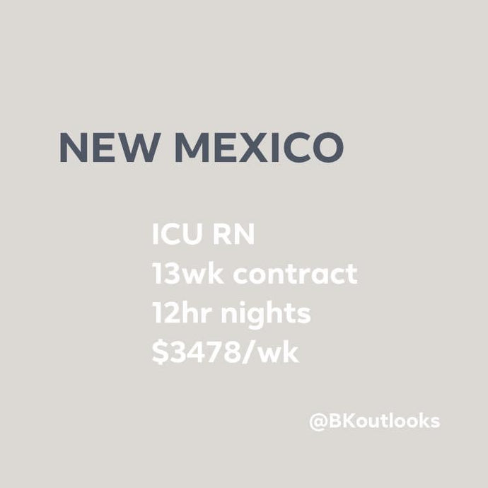 New Mexico - Travel Nurse (Intensive Care Unit, ICU RN)