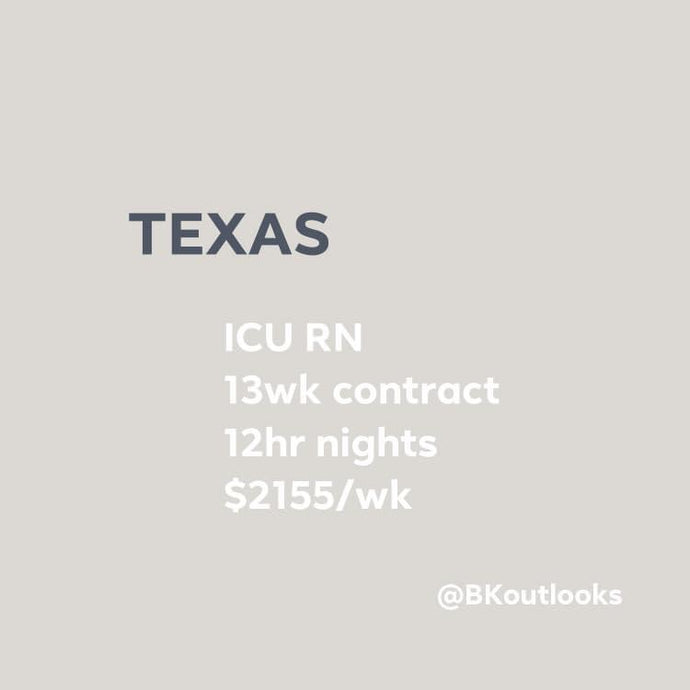 Texas - Travel Nurse (ICU RN)