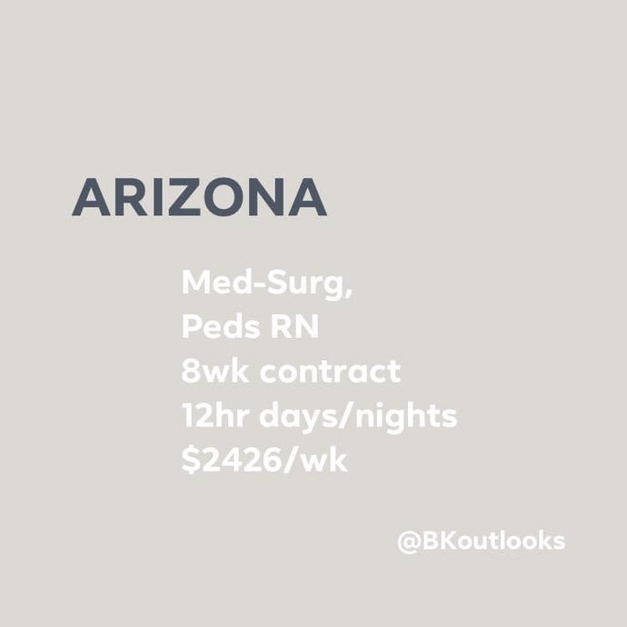 Arizona - Travel Nurse (Med-Surg, Peds RN)