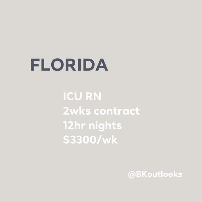 Florida - Travel Nurse (ICU RN)