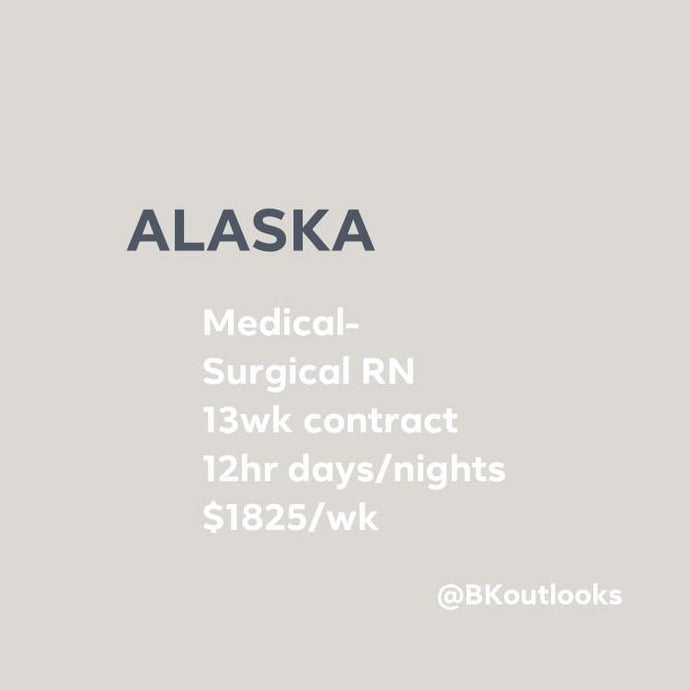 Alaska - Travel Nurse (Medical-Surgical RN)