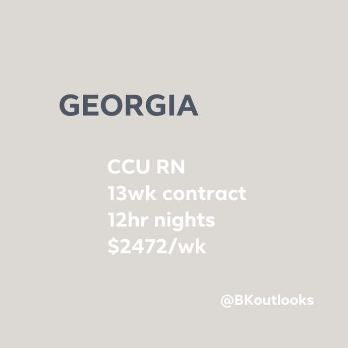 Georgia - Travel Nurse (Critical Care Unit RN)