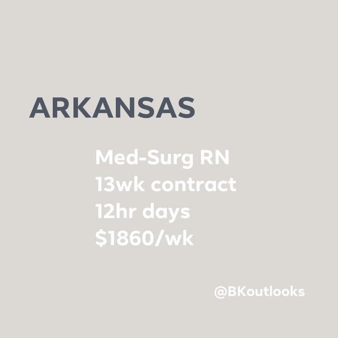 Arkansas - Travel Nurse (Med-Surg, Medical-Surgical)