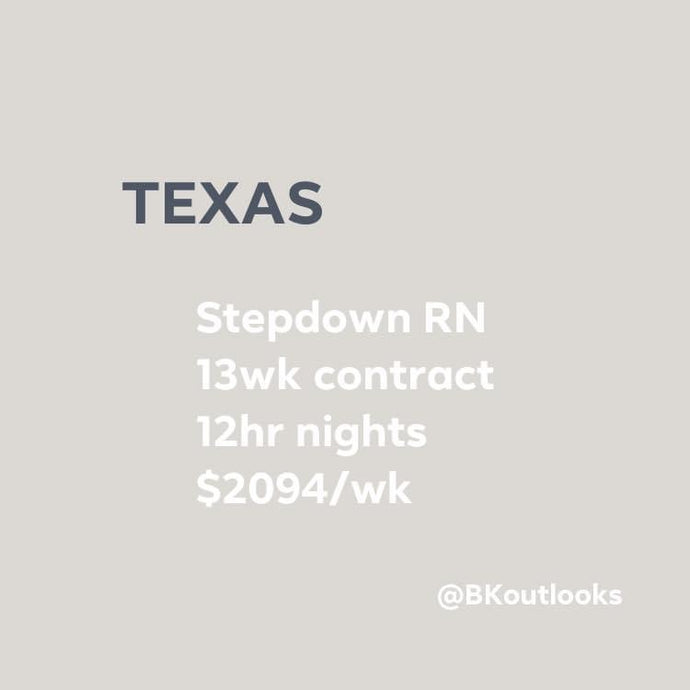 Texas - Travel Nurse (Stepdown TN)