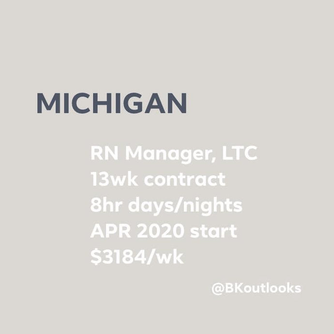 Michigan - Travel Nurse (RN Manager)