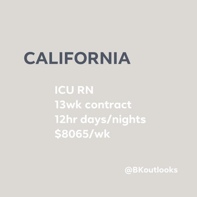California - Travel Nurse (ICU RN)