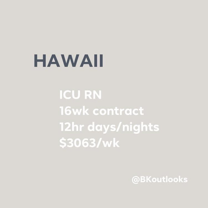 Hawaii - Travel Nurse (ICU RN)