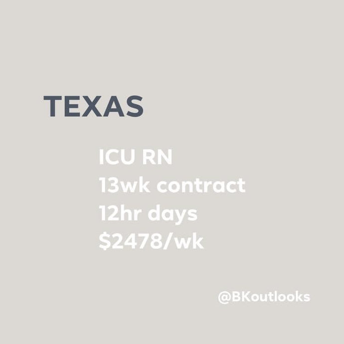 Texas - Travel Nurse (ICU RN)