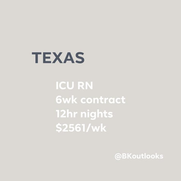 Texas - Travel Nurse (ICU RN)