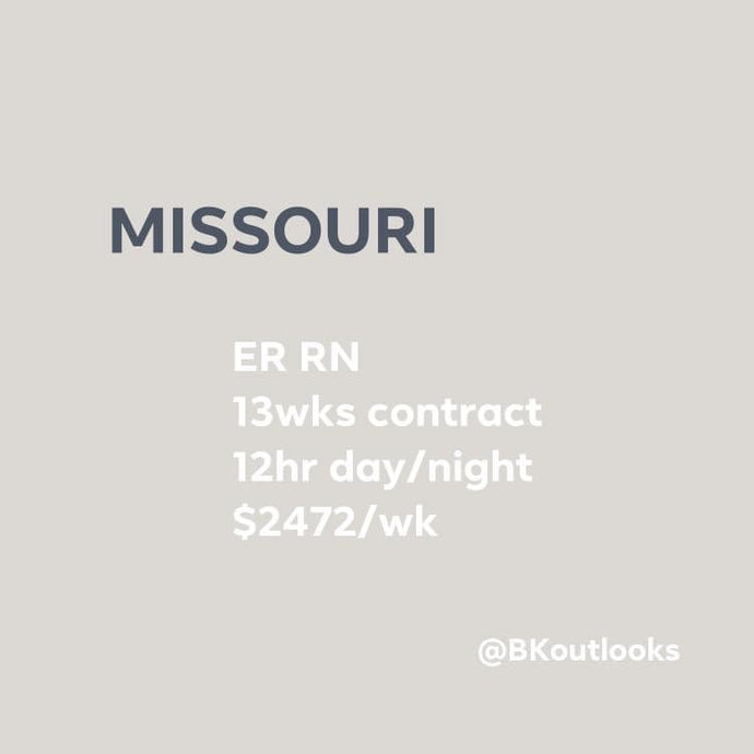 Missouri - Travel Nurse (ER RN, Emergency Room)