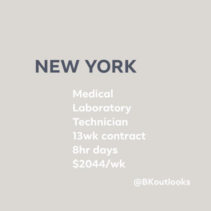 New York - Travel Laboratory Technician