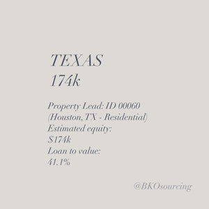 Property Lead 00060 - Texas - Houston - 174k - 41.1% - 2023-16NOV - with comparables