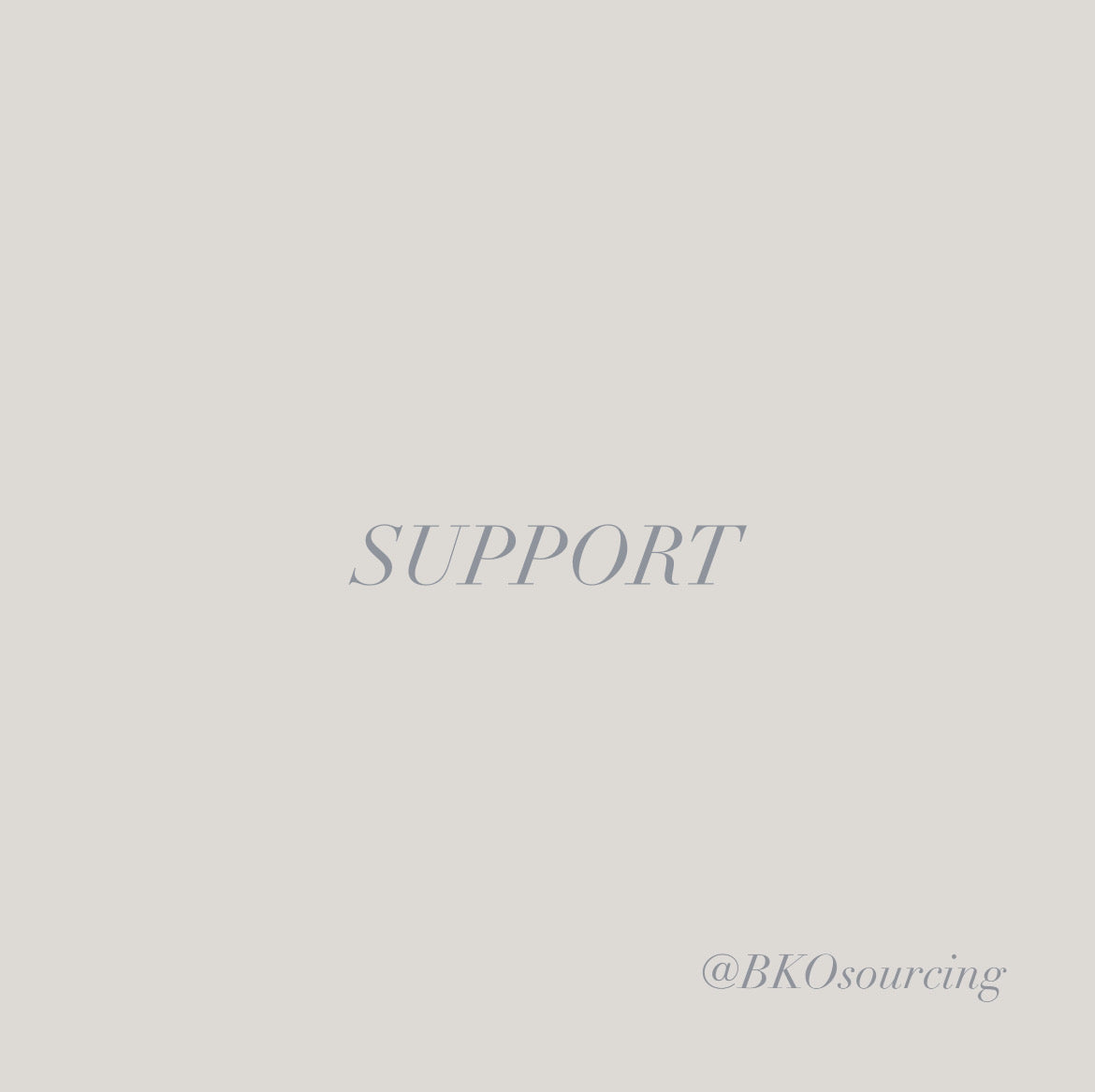 Support - Property Sourcing